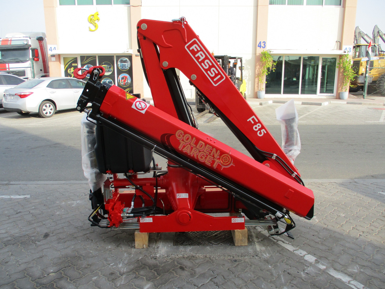 Fassi F85B.0.22 Loader Crane - Cẩu gấp: hình 4 Fassi F85B.0.22 Loader Crane - Cẩu gấp: hình 4