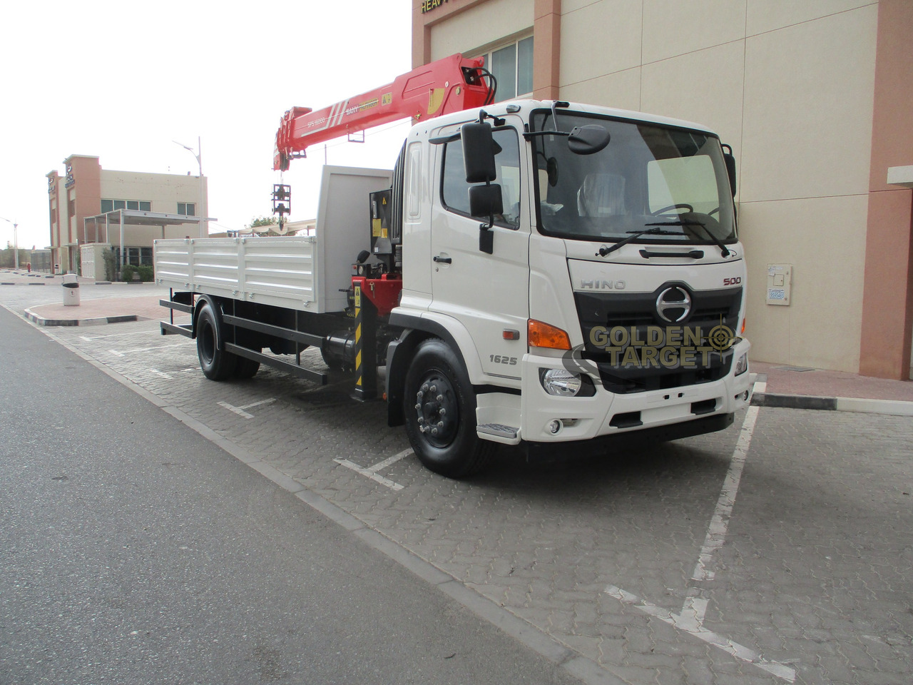 HINO 500 1625 4x2 with SANY PALFINGER SPS16000 Crane - Xe cẩu tự hành: hình 1 HINO 500 1625 4x2 with SANY PALFINGER SPS16000 Crane - Xe cẩu tự hành: hình 1