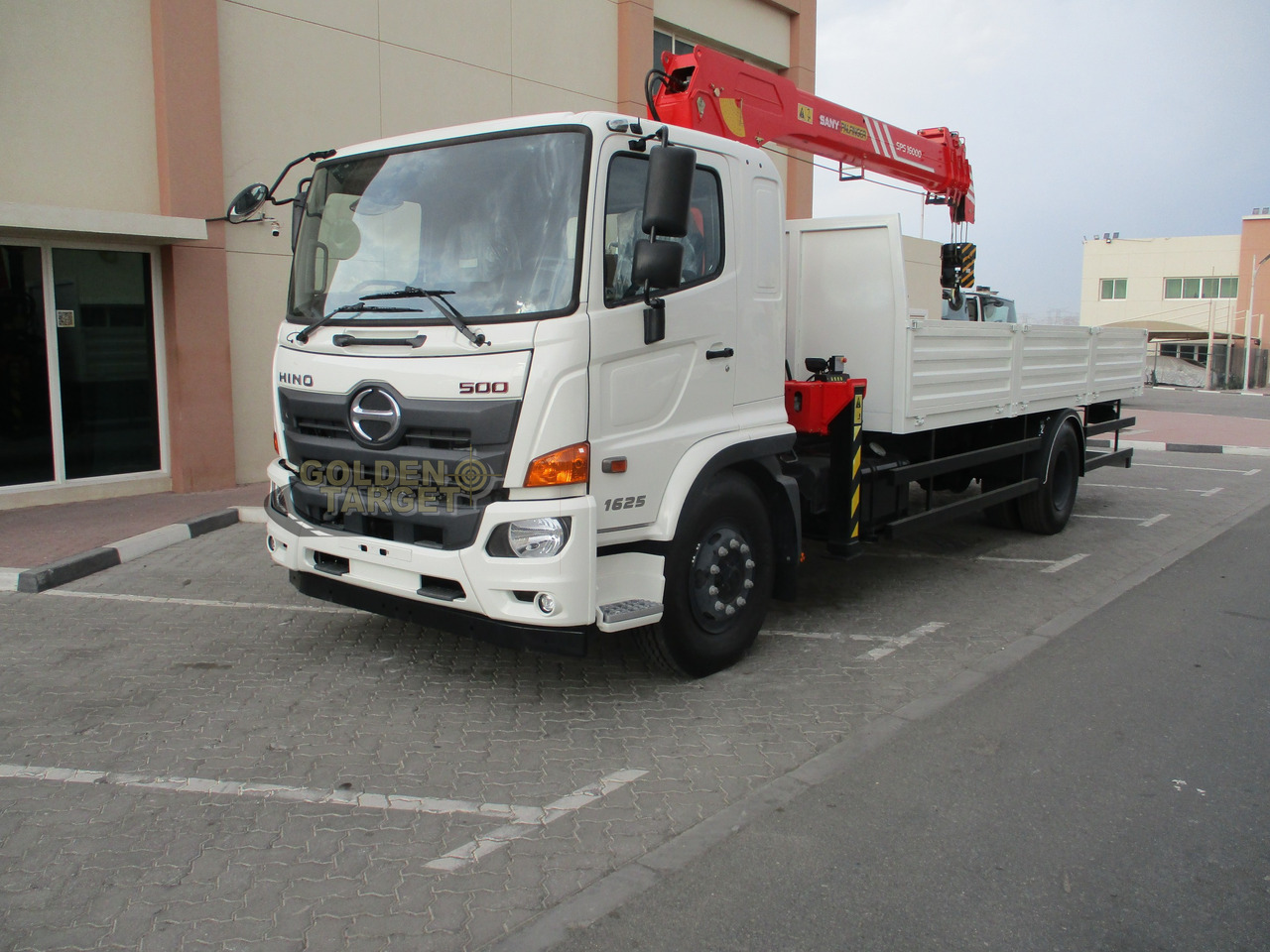 HINO 500 1625 4x2 with SANY PALFINGER SPS16000 Crane - Xe cẩu tự hành: hình 2 HINO 500 1625 4x2 with SANY PALFINGER SPS16000 Crane - Xe cẩu tự hành: hình 2