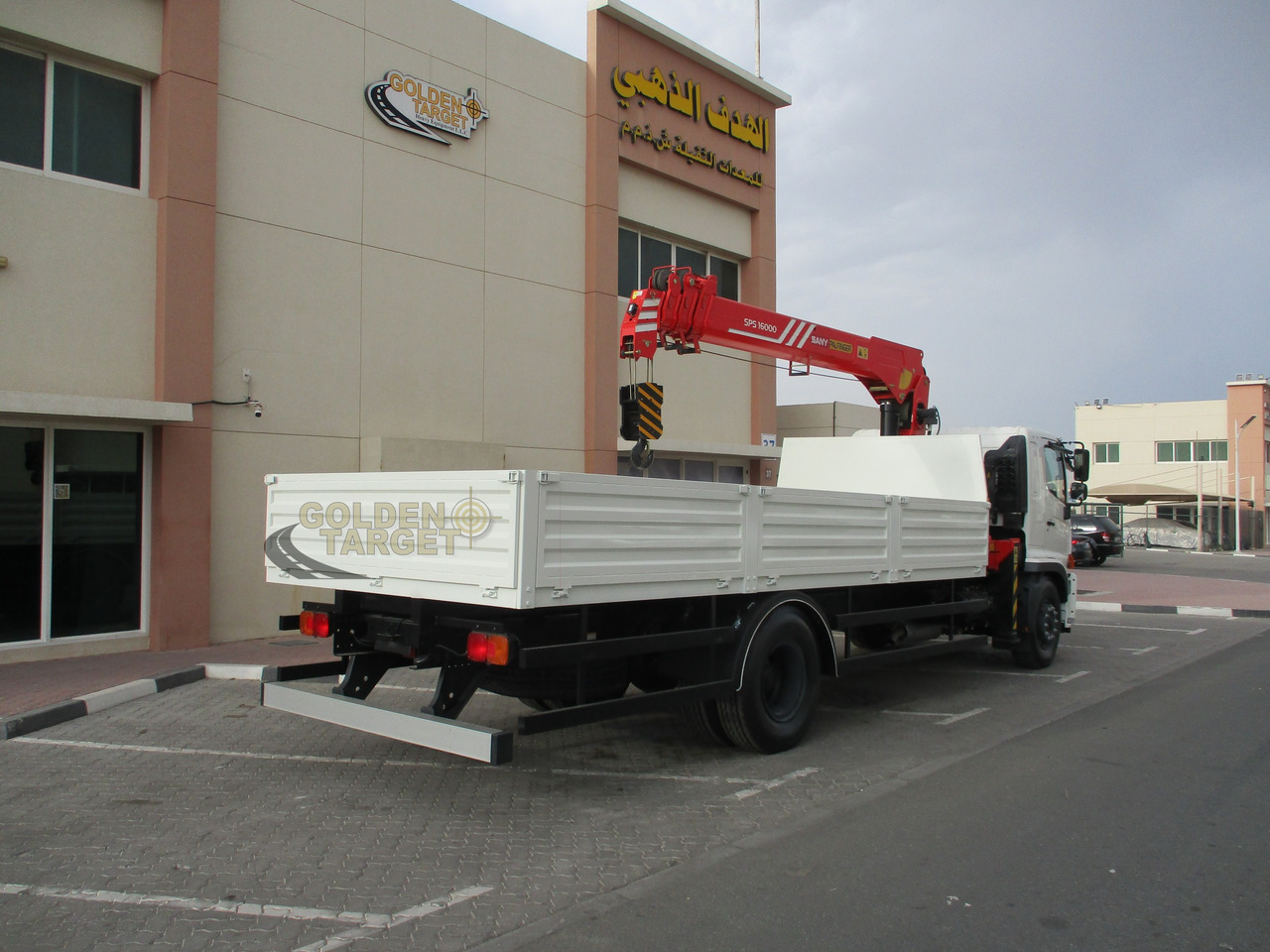 HINO 500 1625 4x2 with SANY PALFINGER SPS16000 Crane - Xe cẩu tự hành: hình 3 HINO 500 1625 4x2 with SANY PALFINGER SPS16000 Crane - Xe cẩu tự hành: hình 3