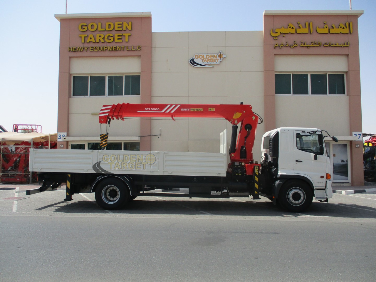 HINO 500 1927 4x2 SANY PALFINGER SPS20000 Crane - Xe cẩu tự hành: hình 5 HINO 500 1927 4x2 SANY PALFINGER SPS20000 Crane - Xe cẩu tự hành: hình 5