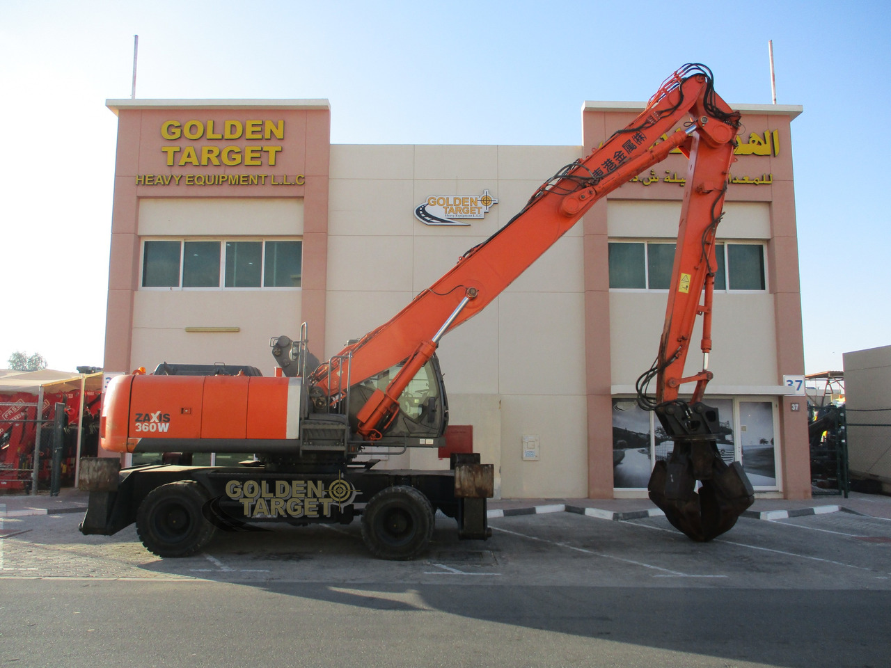 HITACHI ZX360-3 Hydraulic Wheel Excavator - Máy xúc bánh lốp: hình 5 HITACHI ZX360-3 Hydraulic Wheel Excavator - Máy xúc bánh lốp: hình 5