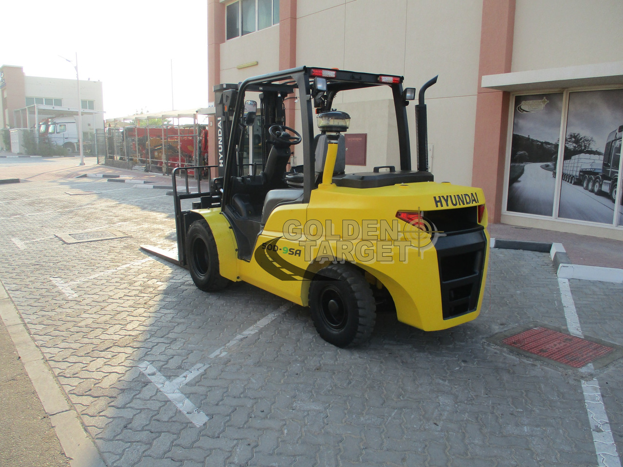 HYUNDAI 50D-9SA Forklift - Xe nâng diesel: hình 4 HYUNDAI 50D-9SA Forklift - Xe nâng diesel: hình 4