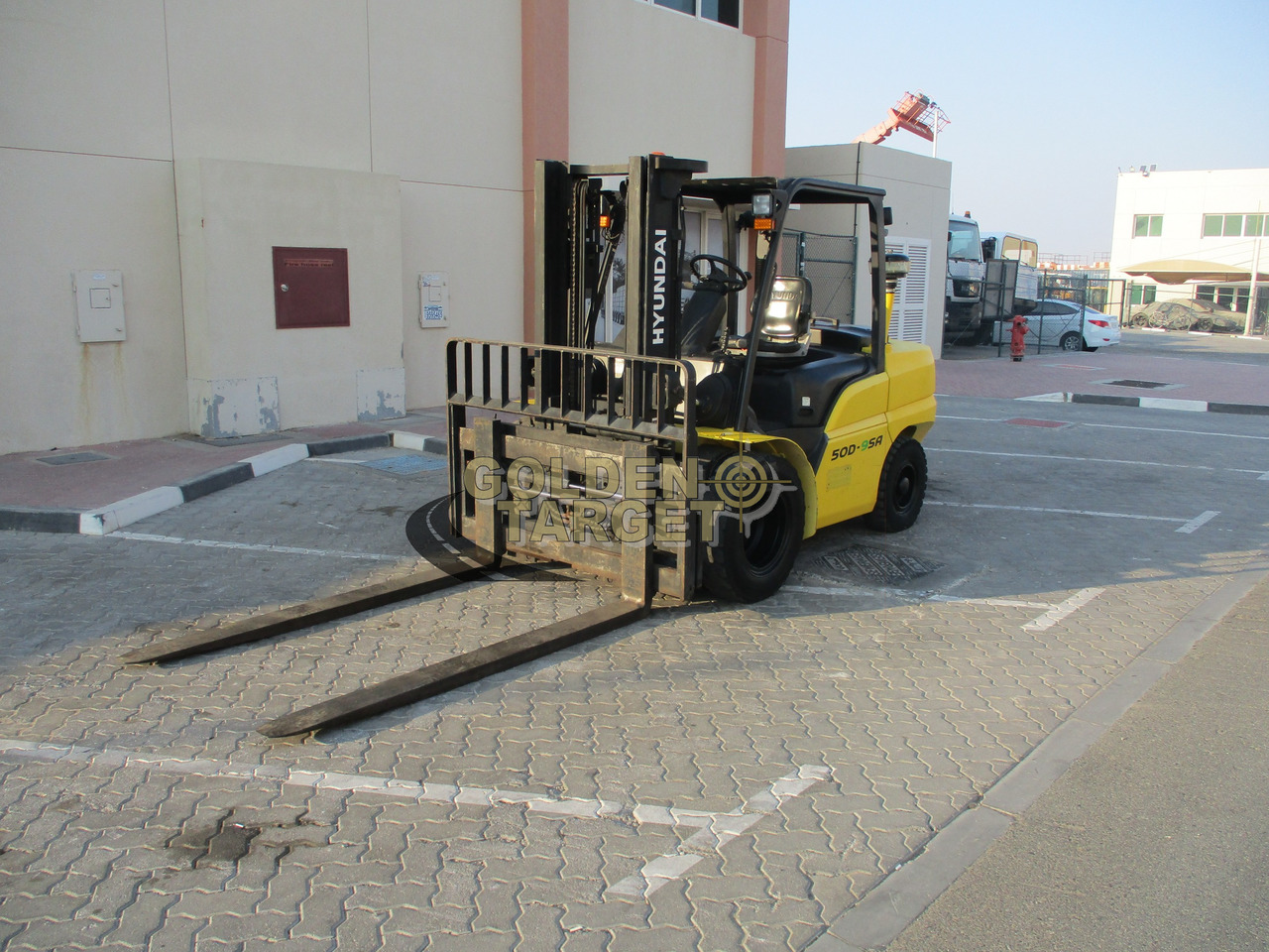 HYUNDAI 50D-9SA Forklift - Xe nâng diesel: hình 2 HYUNDAI 50D-9SA Forklift - Xe nâng diesel: hình 2