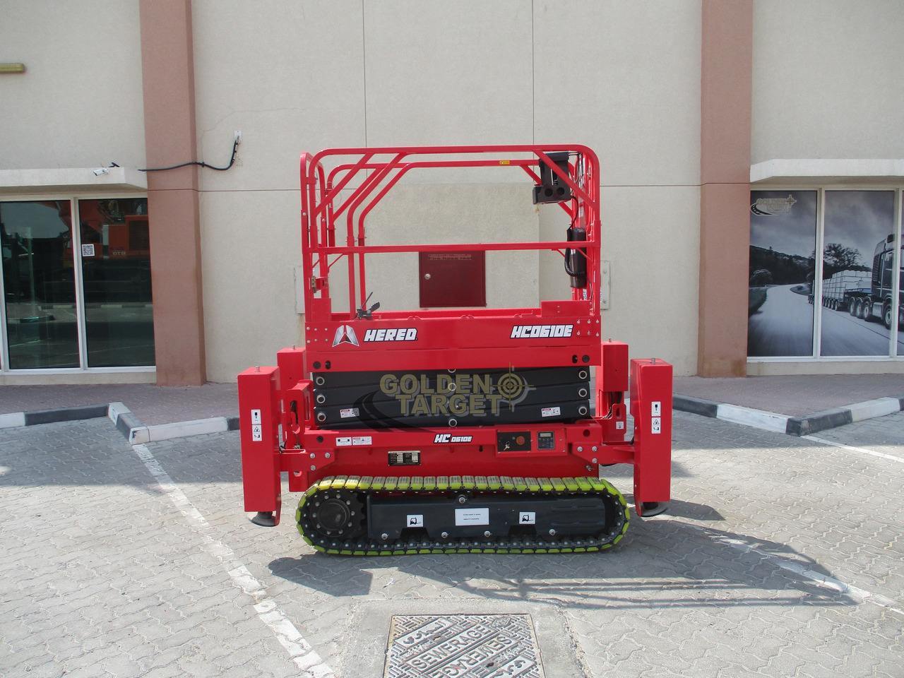 Hered HC0610E Electric Crawler Scissor Lift - Máy nâng người hình kéo: hình 5 Hered HC0610E Electric Crawler Scissor Lift - Máy nâng người hình kéo: hình 5