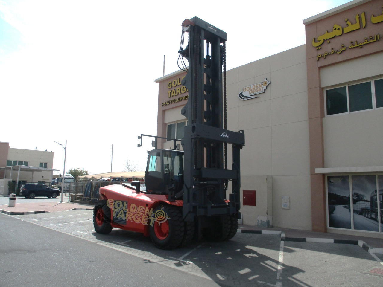 Linde H220 Container Handler - Máy nhấc container: hình 1 Linde H220 Container Handler - Máy nhấc container: hình 1