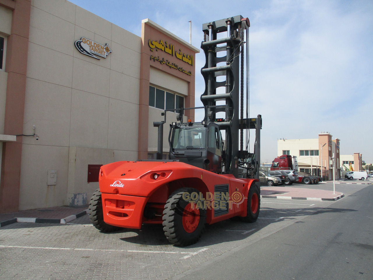 Linde H220 Container Handler - Máy nhấc container: hình 3 Linde H220 Container Handler - Máy nhấc container: hình 3