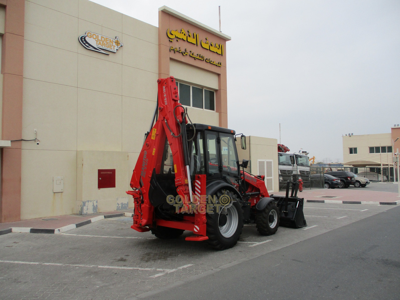 MANITOU MBL-X-920 BACKHOE LOADER - Máy xúc trước múc sau: hình 3 MANITOU MBL-X-920 BACKHOE LOADER - Máy xúc trước múc sau: hình 3