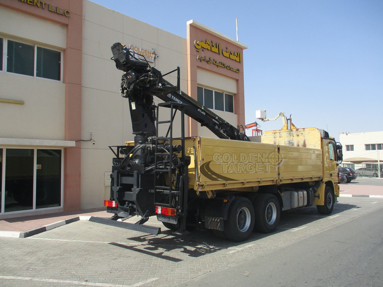 MERCEDES-BENZ ACTROS 2644 6×4 with ATLAS 165.2 Block Crane - Xe cẩu tự hành: hình 3 MERCEDES-BENZ ACTROS 2644 6×4 with ATLAS 165.2 Block Crane - Xe cẩu tự hành: hình 3