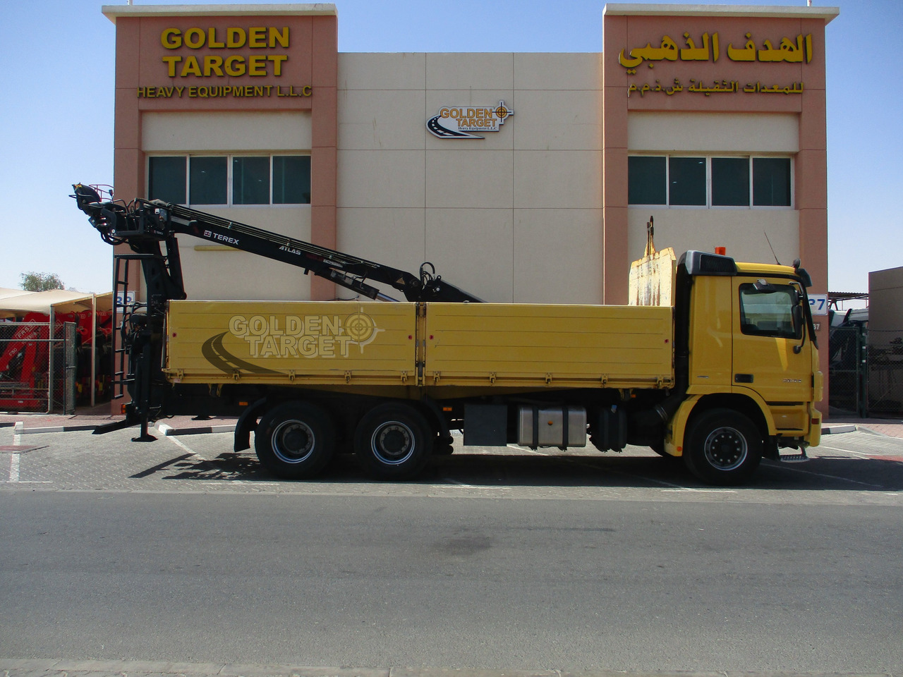 MERCEDES-BENZ ACTROS 2644 6×4 with ATLAS 165.2 Block Crane - Xe cẩu tự hành: hình 5 MERCEDES-BENZ ACTROS 2644 6×4 with ATLAS 165.2 Block Crane - Xe cẩu tự hành: hình 5