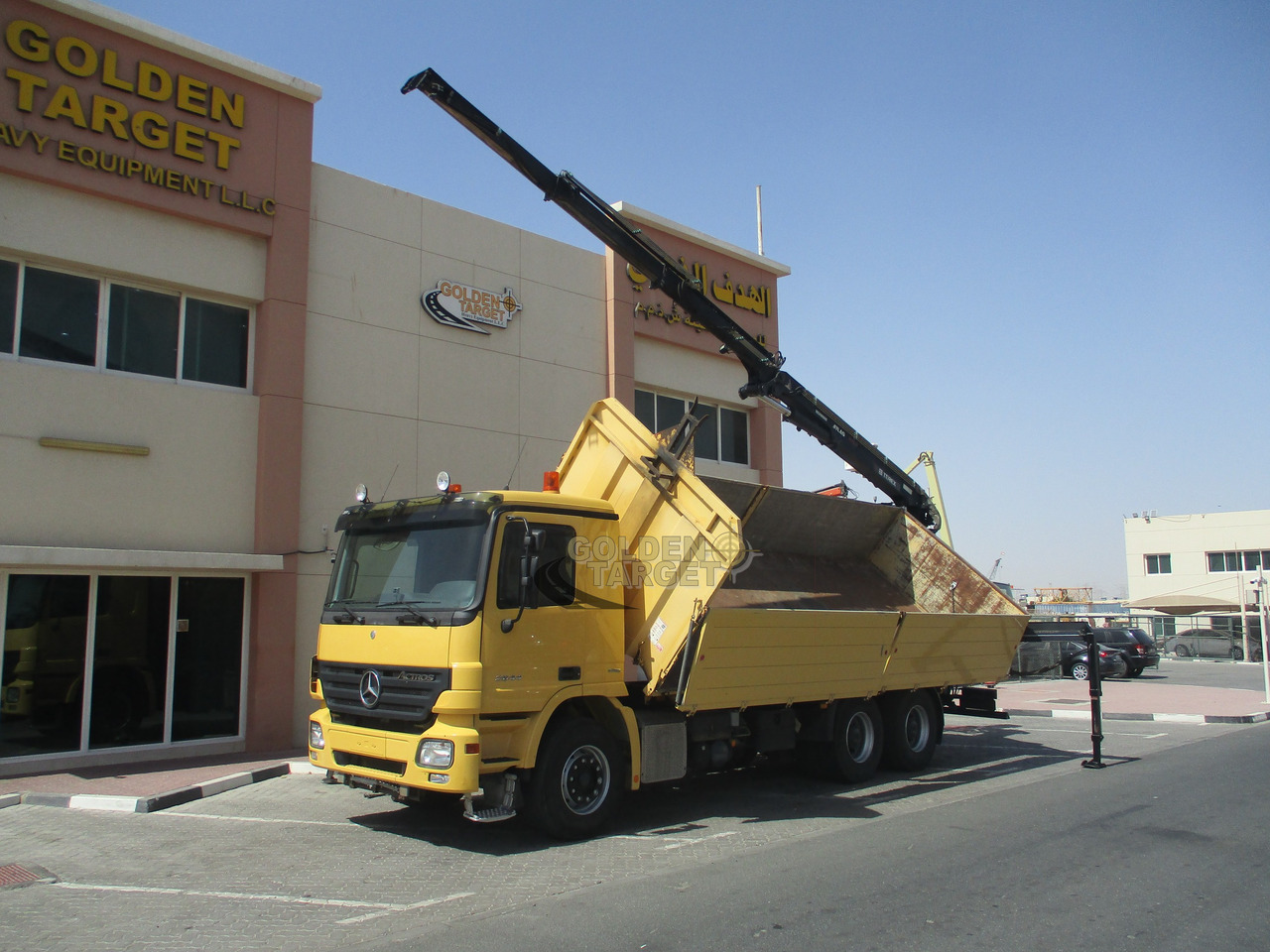 Xe cẩu tự hành MERCEDES-BENZ ACTROS 2644 6×4 with ATLAS 165.2 Block Crane: hình 12