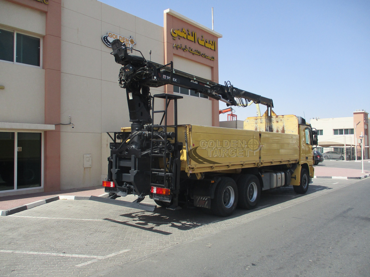 Xe cẩu tự hành MERCEDES-BENZ ACTROS 2644 6×4 with ATLAS 165.2 Block Crane: hình 9