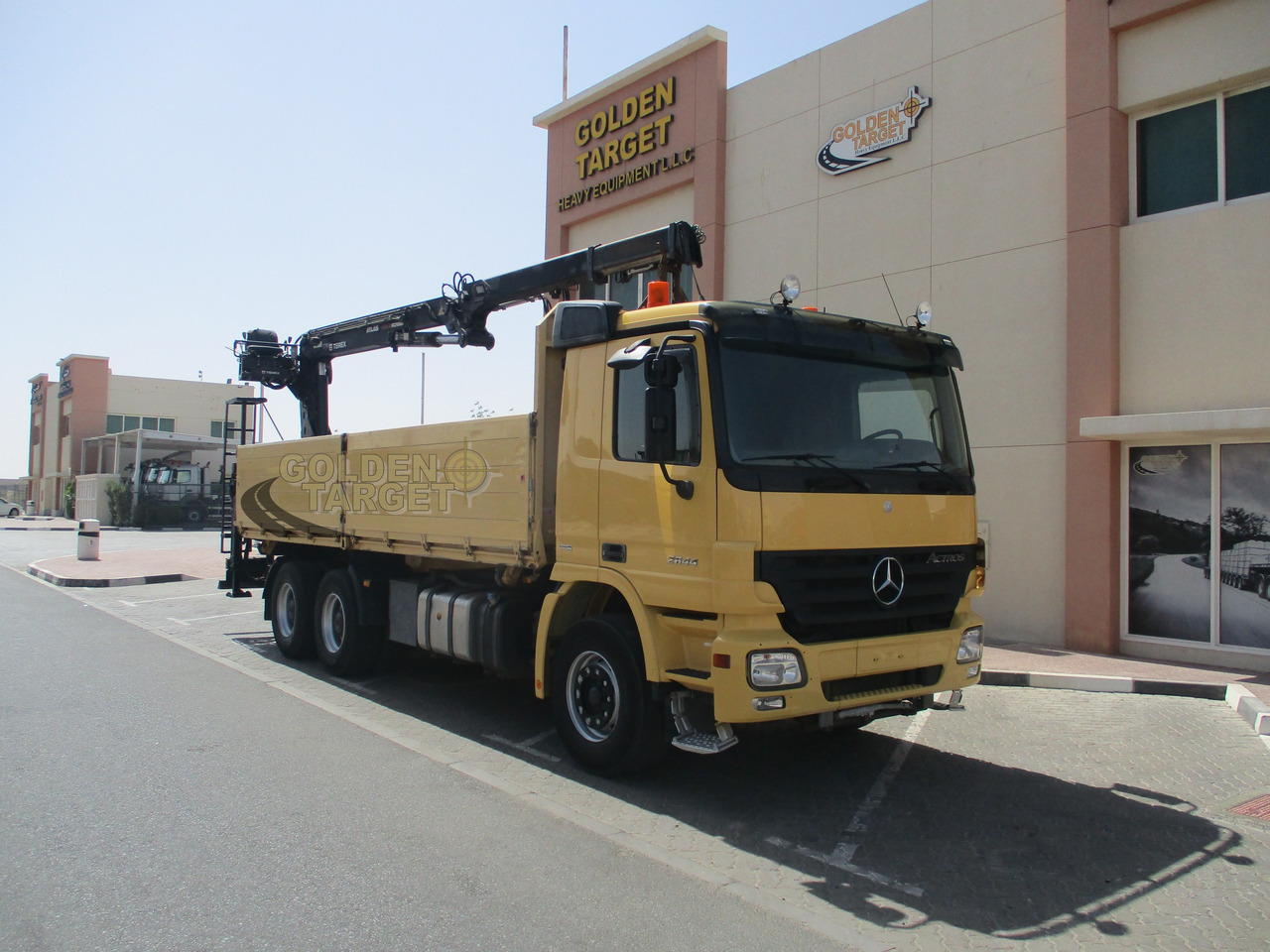 Xe cẩu tự hành MERCEDES-BENZ ACTROS 2644 6×4 with ATLAS 165.2 Block Crane: hình 8