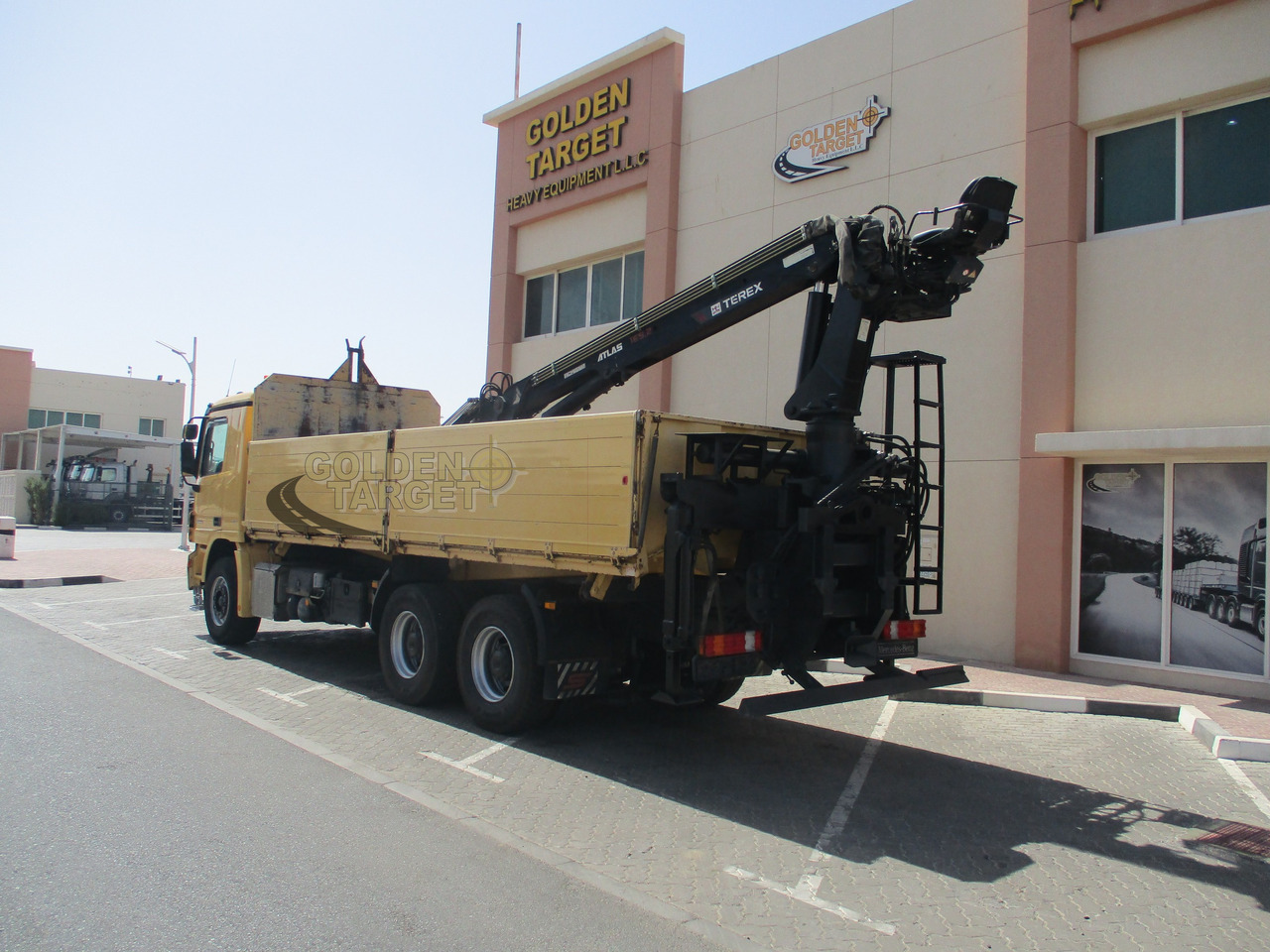 MERCEDES-BENZ ACTROS 2644 6×4 with ATLAS 165.2 Block Crane - Xe cẩu tự hành: hình 4 MERCEDES-BENZ ACTROS 2644 6×4 with ATLAS 165.2 Block Crane - Xe cẩu tự hành: hình 4