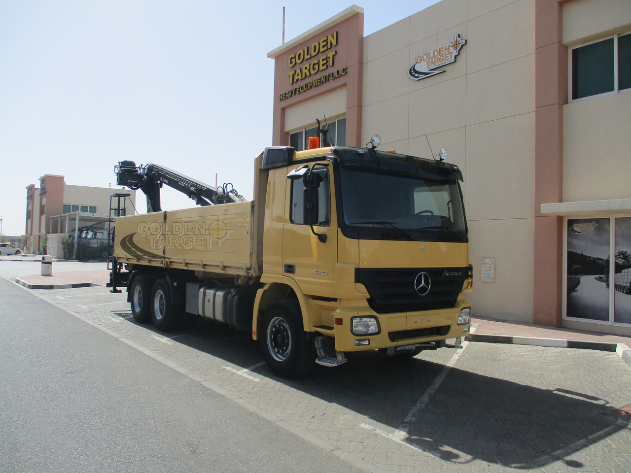MERCEDES-BENZ ACTROS 2644 6×4 with ATLAS 165.2 Block Crane - Xe cẩu tự hành: hình 1 MERCEDES-BENZ ACTROS 2644 6×4 with ATLAS 165.2 Block Crane - Xe cẩu tự hành: hình 1
