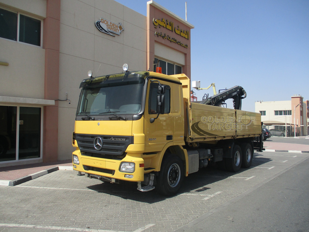 MERCEDES-BENZ ACTROS 2644 6×4 with ATLAS 165.2 Block Crane - Xe cẩu tự hành: hình 2 MERCEDES-BENZ ACTROS 2644 6×4 with ATLAS 165.2 Block Crane - Xe cẩu tự hành: hình 2