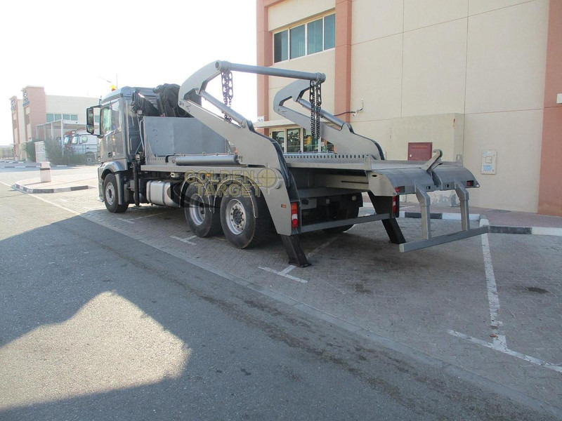 Mercedes-Benz 2642 6×2 Double Skip Loader with HIAB Crane - Máy xúc lật: hình 5 Mercedes-Benz 2642 6×2 Double Skip Loader with HIAB Crane - Máy xúc lật: hình 5