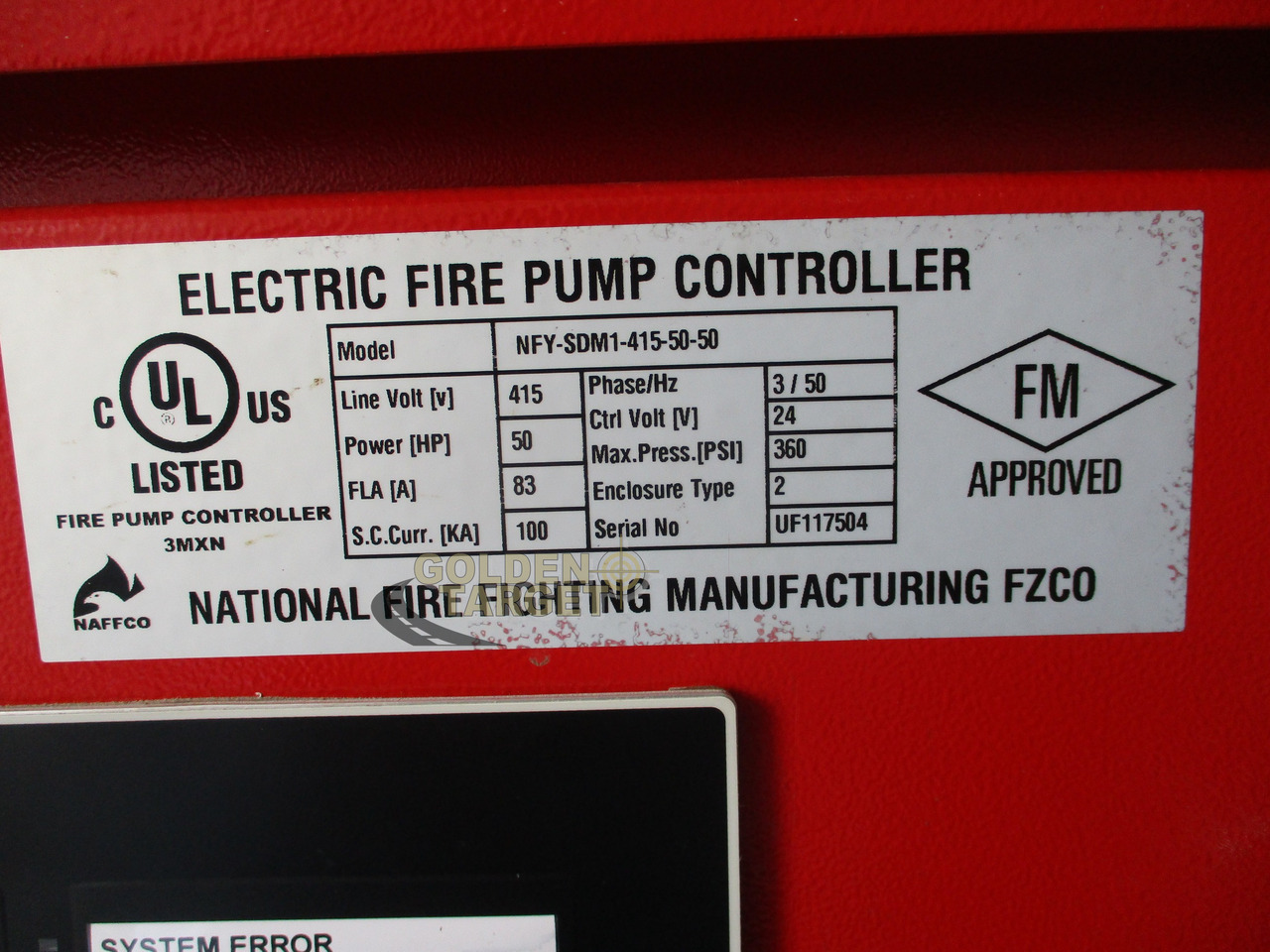 Xe tải cứu hỏa NAFFCO FIRE PUMP HOUSE UNIT: hình 17