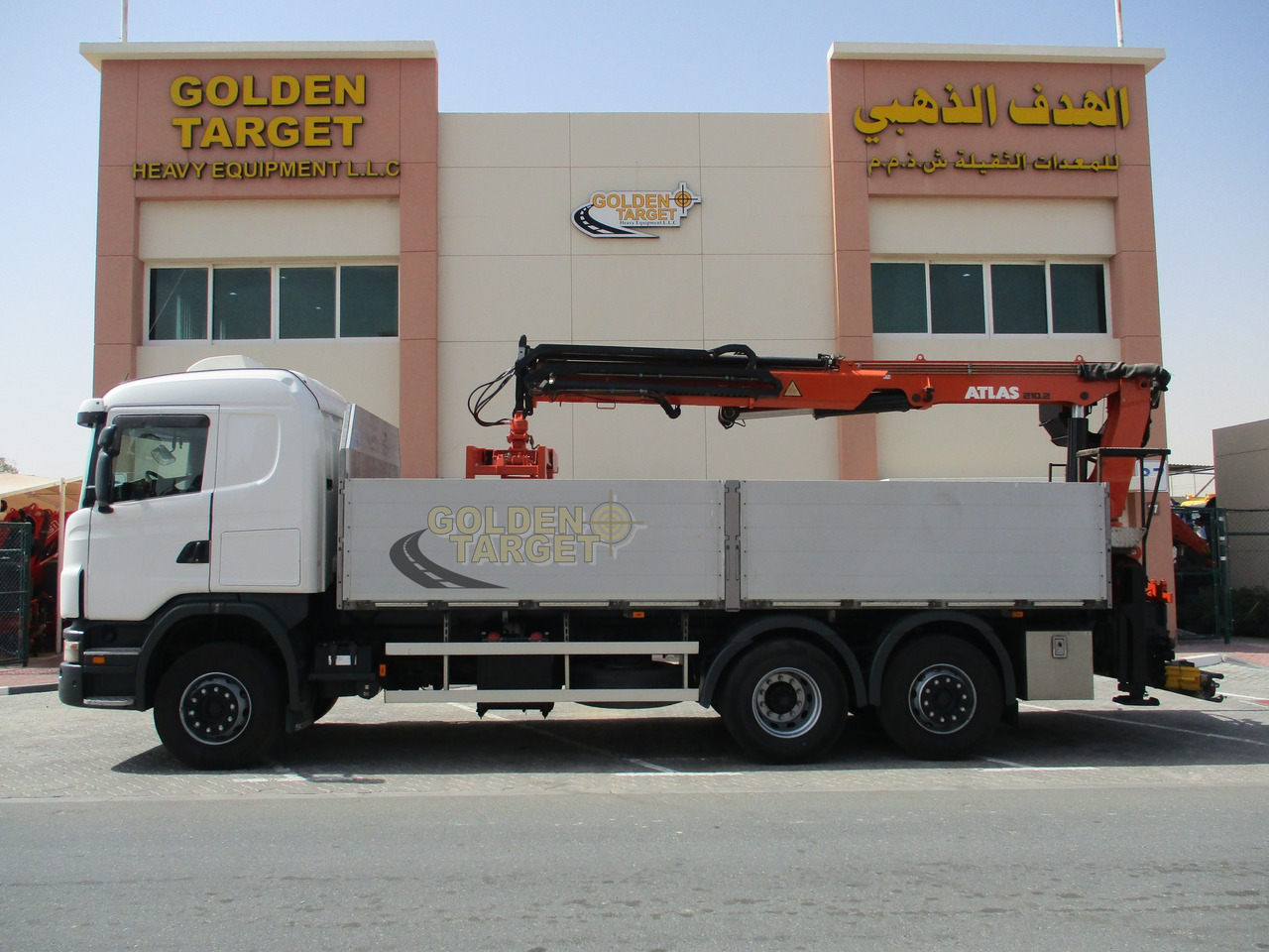 Xe cẩu tự hành SCANIA G480 6x2 with ATLAS 210.2 Block Crane: hình 6