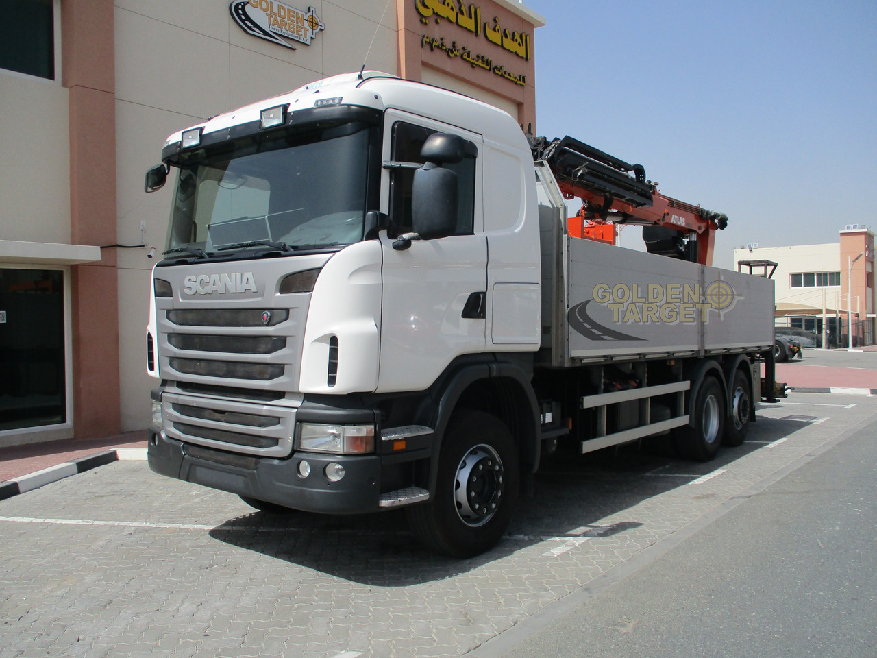 SCANIA G480 6x2 with ATLAS 210.2 Block Crane - Xe cẩu tự hành: hình 2 SCANIA G480 6x2 with ATLAS 210.2 Block Crane - Xe cẩu tự hành: hình 2
