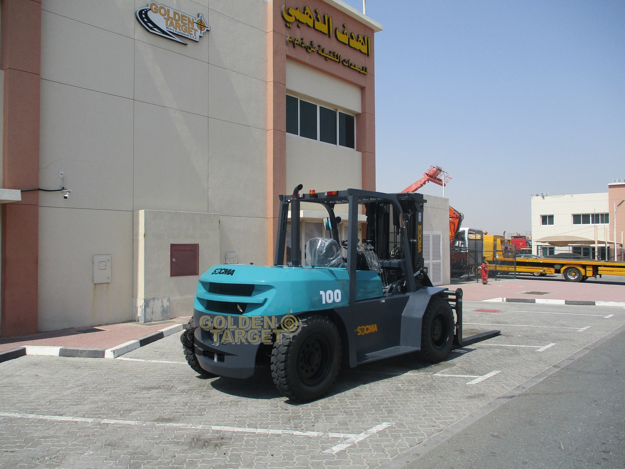 SOCMA HNF-100 Forklift - Xe nâng diesel: hình 3 SOCMA HNF-100 Forklift - Xe nâng diesel: hình 3