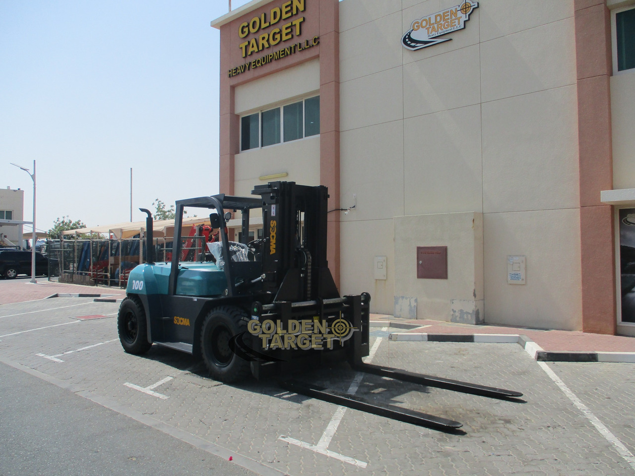 SOCMA HNF-100 Forklift - Xe nâng diesel: hình 1 SOCMA HNF-100 Forklift - Xe nâng diesel: hình 1