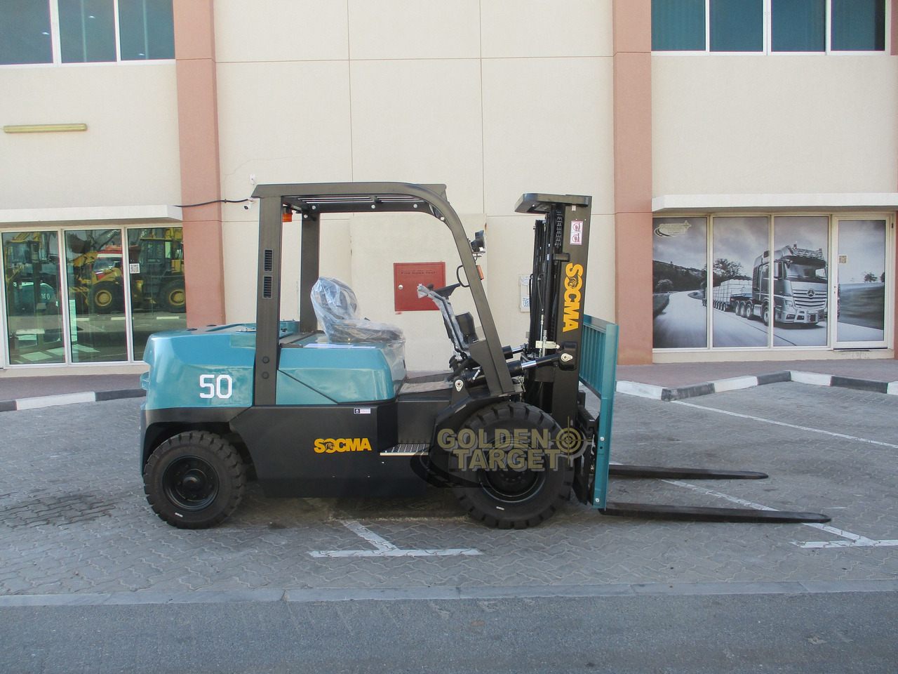 SOCMA HNF-50TC Forklift - Xe nâng diesel: hình 5 SOCMA HNF-50TC Forklift - Xe nâng diesel: hình 5
