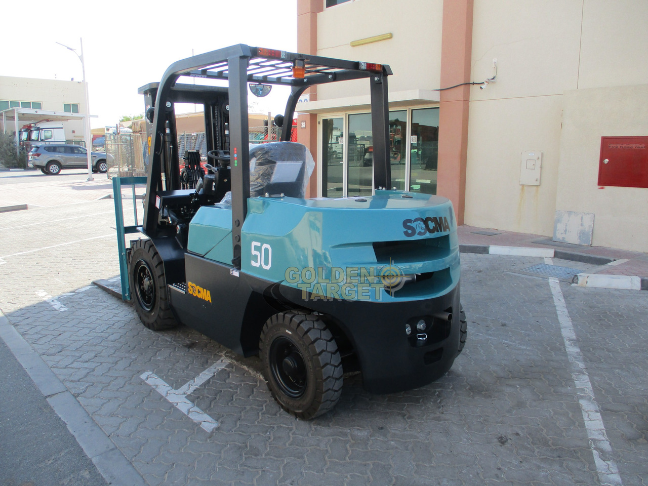 SOCMA HNF-50TC Forklift - Xe nâng diesel: hình 4 SOCMA HNF-50TC Forklift - Xe nâng diesel: hình 4