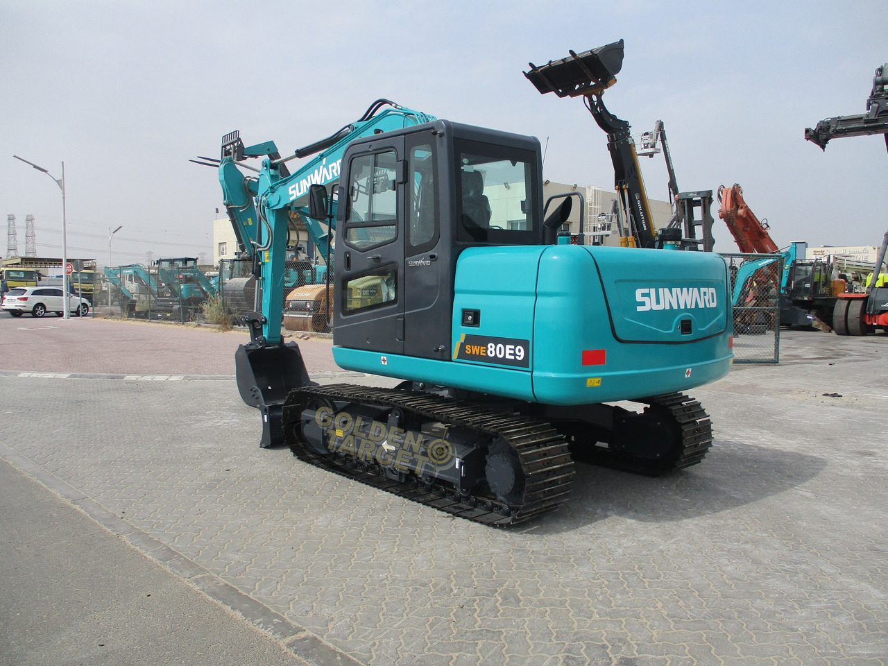 SUNWARD SWE80E9 Mini Hydraulic Excavator - Máy xúc mini: hình 4 SUNWARD SWE80E9 Mini Hydraulic Excavator - Máy xúc mini: hình 4
