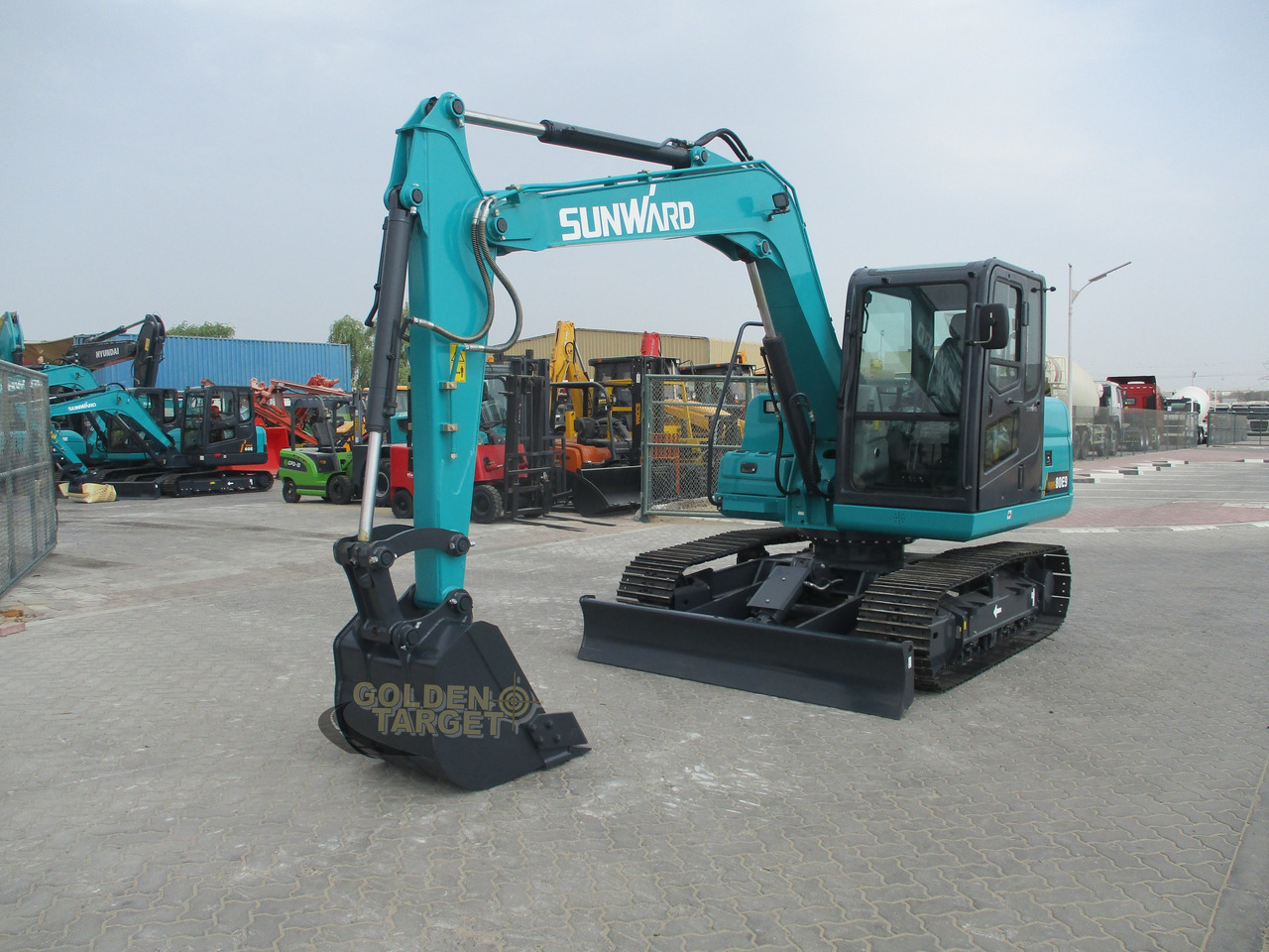 SUNWARD SWE80E9 Mini Hydraulic Excavator - Máy xúc mini: hình 2 SUNWARD SWE80E9 Mini Hydraulic Excavator - Máy xúc mini: hình 2