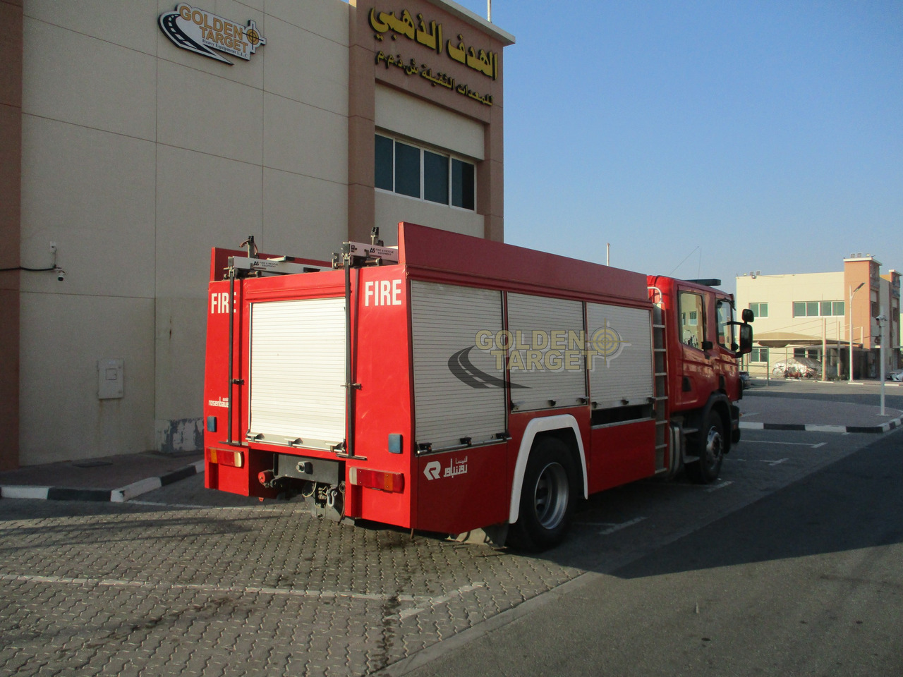 Scania 94G 4x2 Fire Truck - Xe tải cứu hỏa: hình 3 Scania 94G 4x2 Fire Truck - Xe tải cứu hỏa: hình 3
