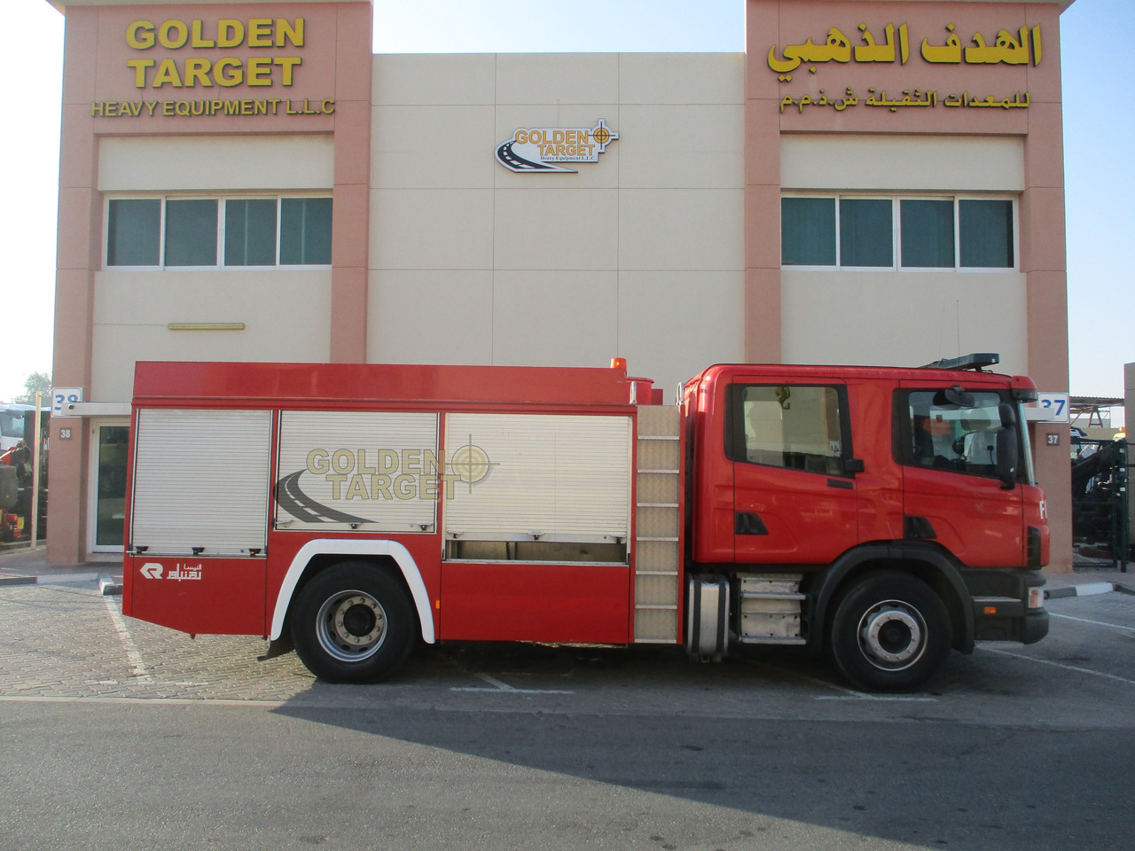 Scania 94G 4x2 Fire Truck - Xe tải cứu hỏa: hình 5 Scania 94G 4x2 Fire Truck - Xe tải cứu hỏa: hình 5