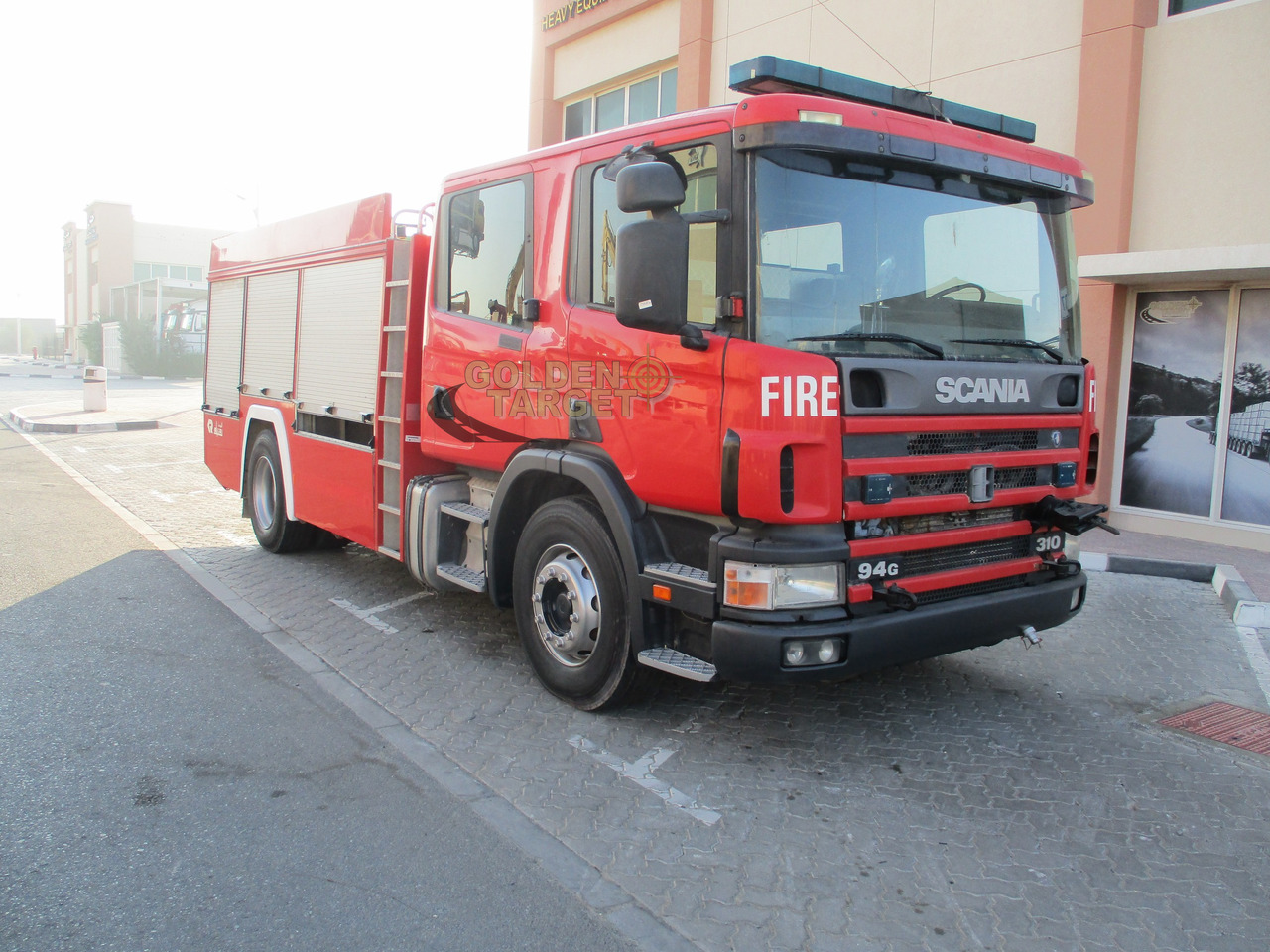 Scania 94G 4x2 Fire Truck - Xe tải cứu hỏa: hình 1 Scania 94G 4x2 Fire Truck - Xe tải cứu hỏa: hình 1