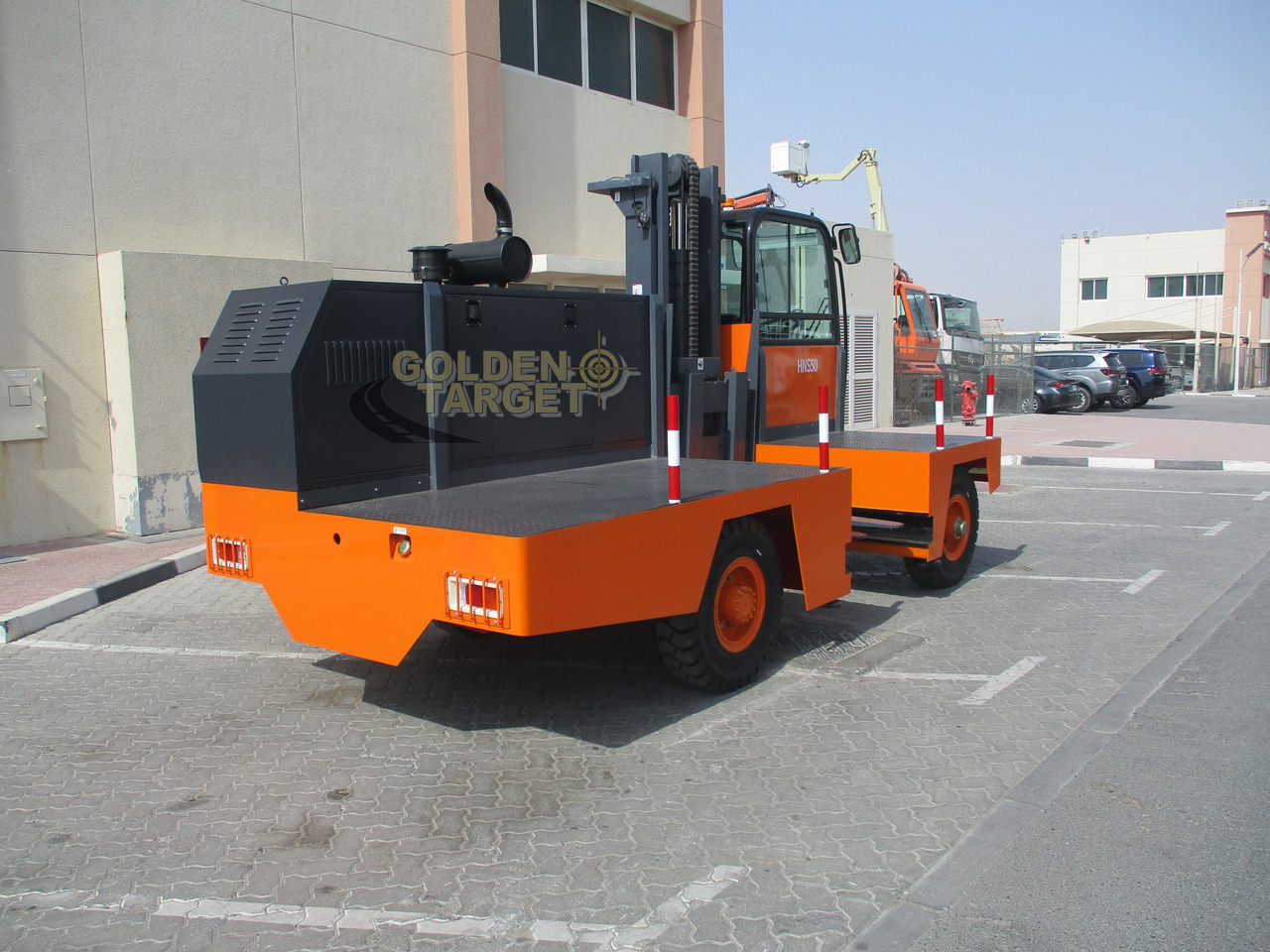 Socma HNS-50 Side Forklift - Máy chất hàng bên: hình 3 Socma HNS-50 Side Forklift - Máy chất hàng bên: hình 3