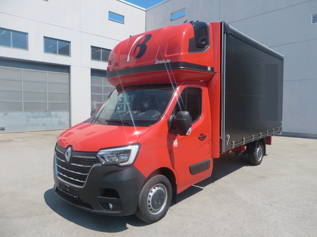 Renault MASTER3 tilt body - Xe van thùng mui bạt: hình 1 Renault MASTER3 tilt body - Xe van thùng mui bạt: hình 1