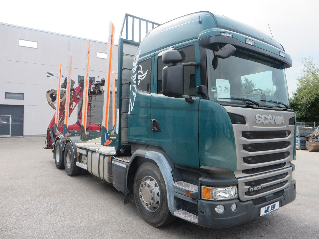 Scania G450 6x4Timber - Xe chở gỗ, Xe cẩu tự hành: hình 2 Scania G450 6x4Timber - Xe chở gỗ, Xe cẩu tự hành: hình 2