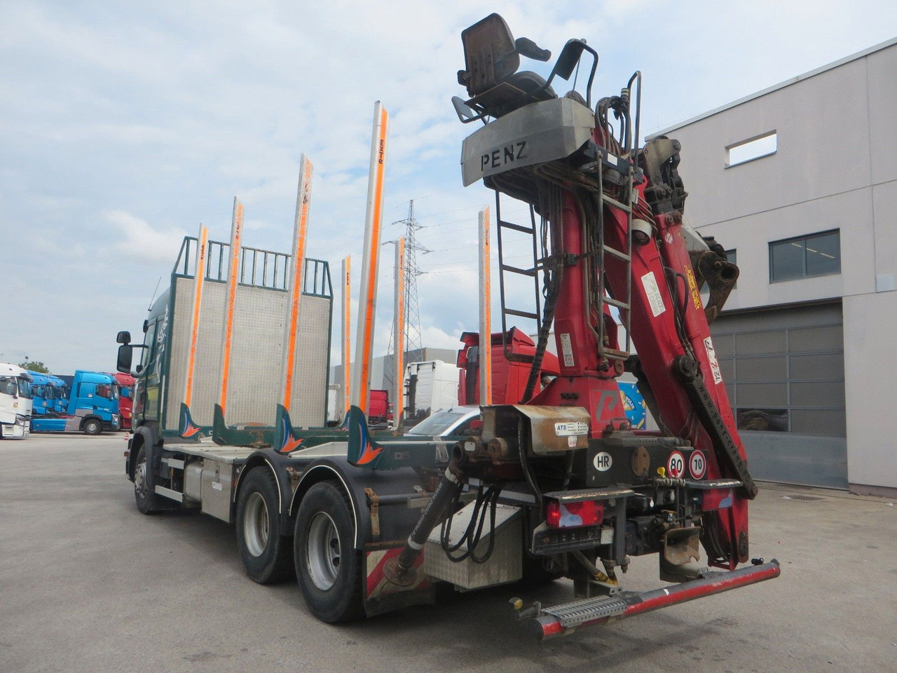 Scania G450 6x4Timber - Xe chở gỗ, Xe cẩu tự hành: hình 4 Scania G450 6x4Timber - Xe chở gỗ, Xe cẩu tự hành: hình 4