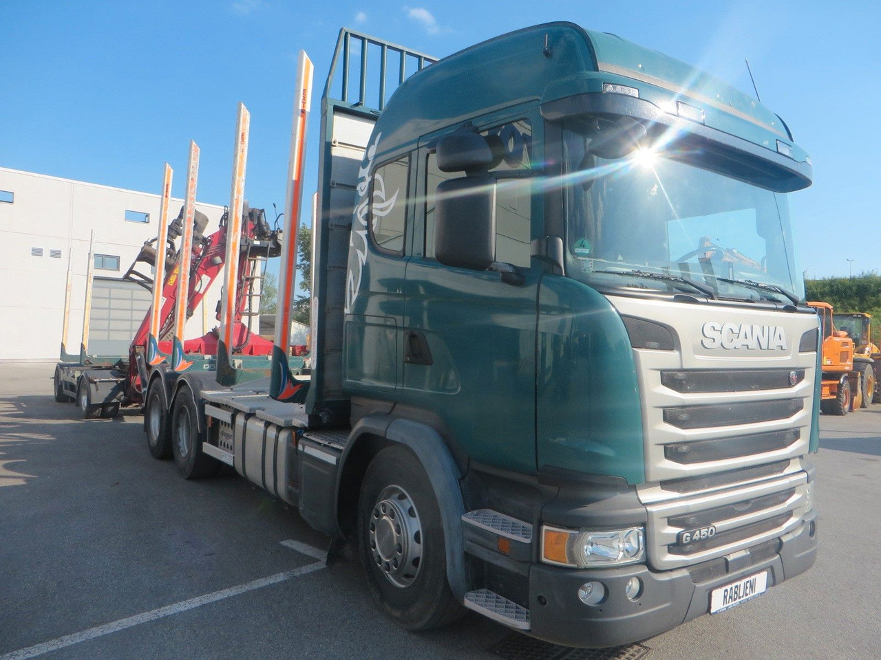 Scania G450 6x4Timber - Xe chở gỗ, Xe cẩu tự hành: hình 2 Scania G450 6x4Timber - Xe chở gỗ, Xe cẩu tự hành: hình 2