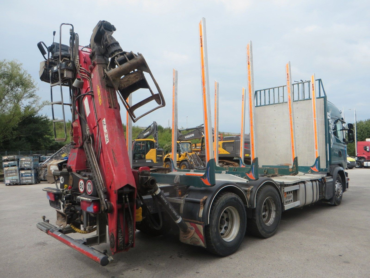 Scania G450 6x4Timber - Xe chở gỗ, Xe cẩu tự hành: hình 3 Scania G450 6x4Timber - Xe chở gỗ, Xe cẩu tự hành: hình 3