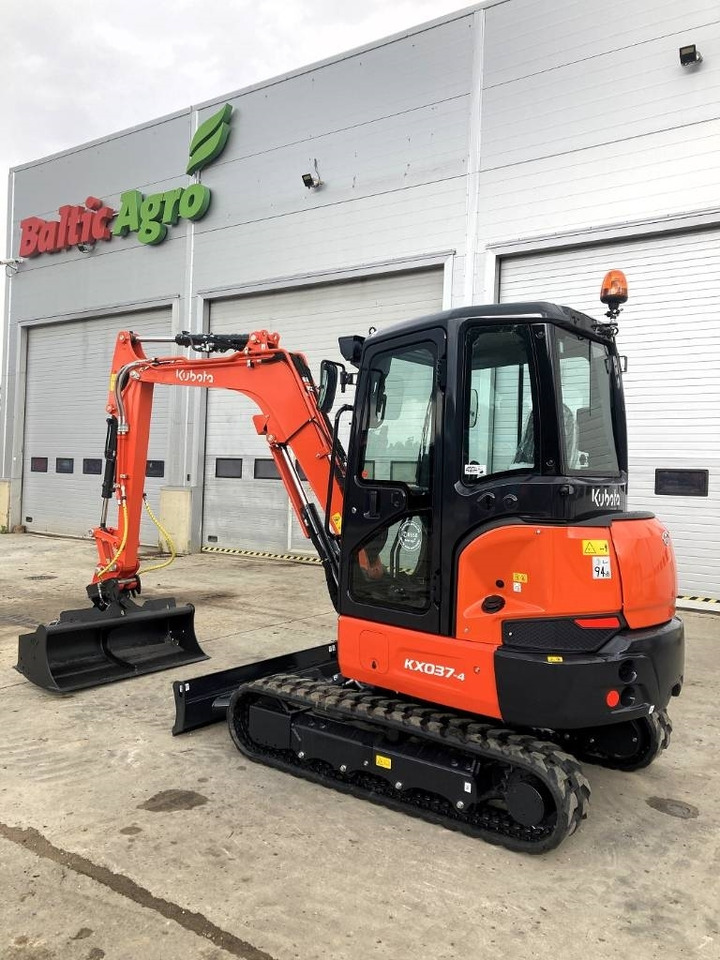 Kubota KX037-4 - Máy xúc mini: hình 2 Kubota KX037-4 - Máy xúc mini: hình 2