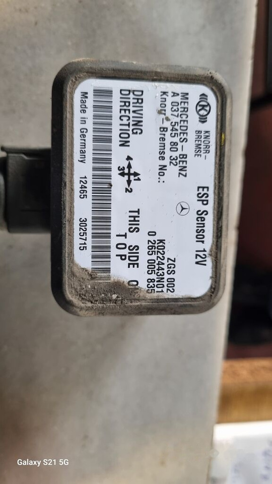 KNORR-BREMSE Knorr-Bremse AIR DRYER Mercedes-Benz ACTROS MP4 - Van phanh cho Xe tải: hình 5 KNORR-BREMSE Knorr-Bremse AIR DRYER Mercedes-Benz ACTROS MP4 - Van phanh cho Xe tải: hình 5