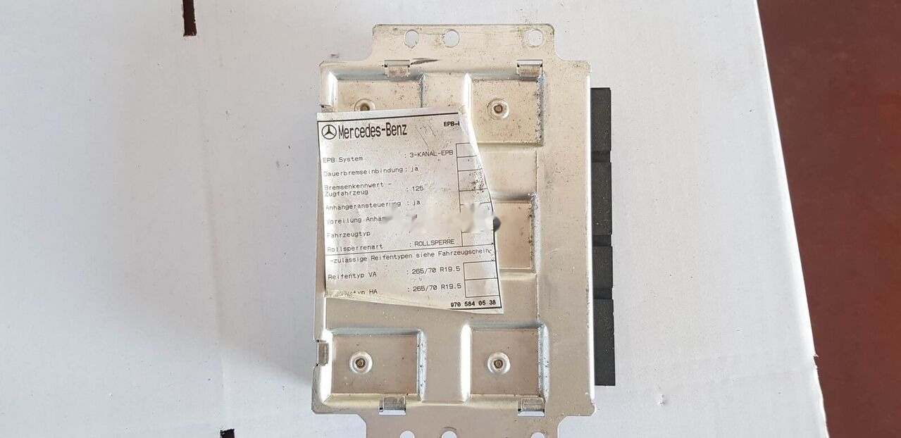 Knorr-Bremse   Mercedes-Benz - ECU cho Xe tải: hình 1 Knorr-Bremse   Mercedes-Benz - ECU cho Xe tải: hình 1
