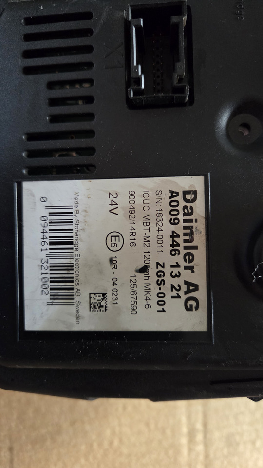 MERCEDES-BENZ INSTRUMENT PANEL ACTROS -ATEGO - Bảng điều khiển cho Xe tải: hình 4 MERCEDES-BENZ INSTRUMENT PANEL ACTROS -ATEGO - Bảng điều khiển cho Xe tải: hình 4