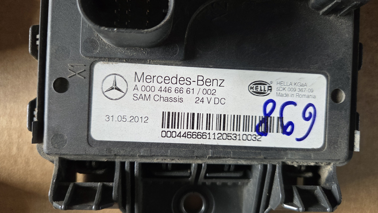 MERCEDES-BENZ SAM CHASSIS MP4 ACTROS - ECU cho Xe tải: hình 3 MERCEDES-BENZ SAM CHASSIS MP4 ACTROS - ECU cho Xe tải: hình 3
