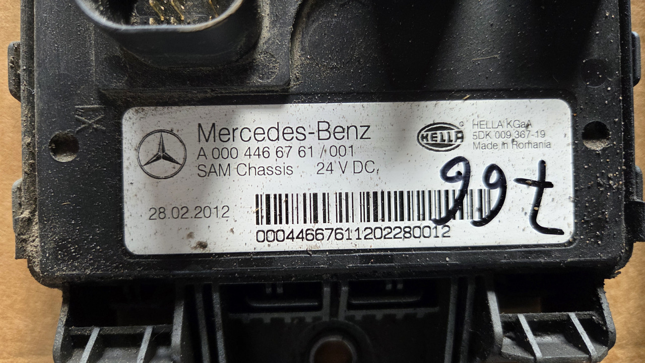 MERCEDES-BENZ SAM CHASSIS MP4 ACTROS - ECU cho Xe tải: hình 4 MERCEDES-BENZ SAM CHASSIS MP4 ACTROS - ECU cho Xe tải: hình 4