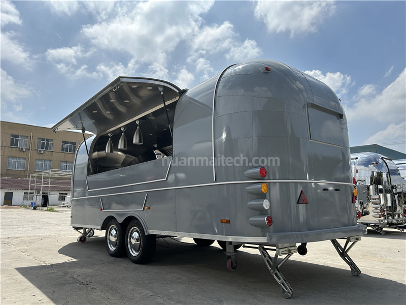Burger Food Truck Grey Airstream Food Trailer=,Coffee Trailer - Rơ moóc bán hàng: hình 5 Burger Food Truck Grey Airstream Food Trailer=,Coffee Trailer - Rơ moóc bán hàng: hình 5