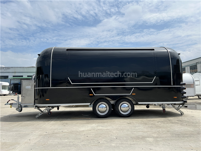 Burger Van Black Airstream Food Truck,Food Trailer,foodtruck - Rơ moóc bán hàng: hình 2 Burger Van Black Airstream Food Truck,Food Trailer,foodtruck - Rơ moóc bán hàng: hình 2