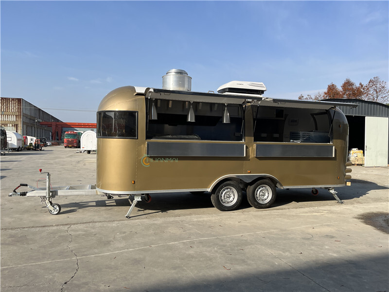 Food Van Airstream Fast Food Truck,Coffee Food Trailers - Rơ moóc bán hàng: hình 4 Food Van Airstream Fast Food Truck,Coffee Food Trailers - Rơ moóc bán hàng: hình 4