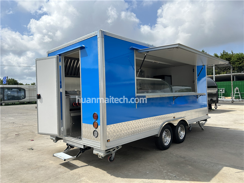 HUANMAI Burger Food Truck ,Coffee Food Trailer, Footruck - Rơ moóc bán hàng: hình 4 HUANMAI Burger Food Truck ,Coffee Food Trailer, Footruck - Rơ moóc bán hàng: hình 4
