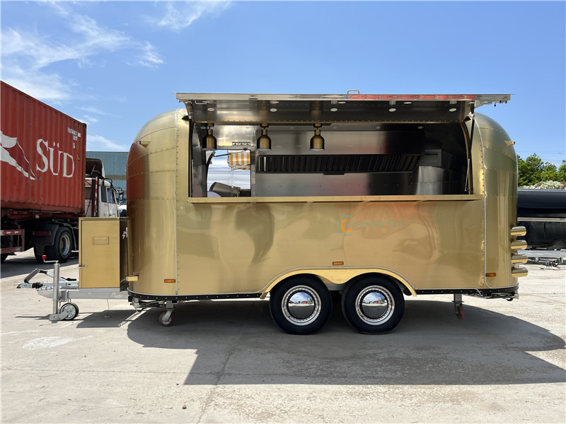 Ice Cream Trailer ,Coffee Food Trailer Gold Food Truck, Burger Foodtruck - Rơ moóc bán hàng: hình 2 Ice Cream Trailer ,Coffee Food Trailer Gold Food Truck, Burger Foodtruck - Rơ moóc bán hàng: hình 2